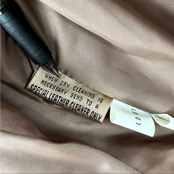 G-III Leather Suede Fringed Jacket Women's Size Medium Global Identity - Picture 4 of 4